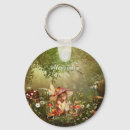 Search for forest fairy keychains Mushroom