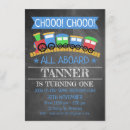 Search for train 4x6 invitations For kids