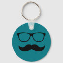 Search for gentleman keychains Moustache