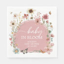 Search for baby in bloom napkins Butterfly