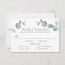 Search for four rsvp cards Watercolor