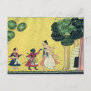 Recherche de un dieu indien cartes postales Vishnu