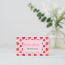 Recherche de fraises rouges cartes visite Pour elle