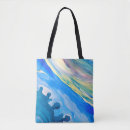 Search for acrylic painting tote bags Blue