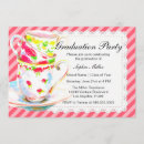 Search for tea party graduation invitations announcements High school