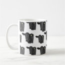 Search for black and white cow mugs Watercolor