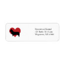 Search for pembroke return address labels Canine