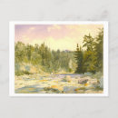 Search for mountain painting postcards River