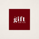 Search for holiday business gift certificates Minimalist
