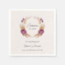 Search for celebration of life napkins Funeral