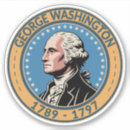 Search for founding father stickers George washington