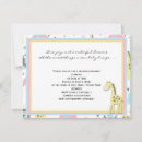 Search for yellow giraffe invitations Baby