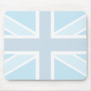 Recherche de drapeau britannique tapis souris Blanc