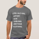 Recherche de ctrl alt del tshirts Ordinateur