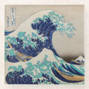 Recherche de vagues dessous de verres Hokusai