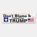 Search for vote hillary bumper stickers Donald