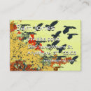 Recherche de automne cartes visite Fleuriste