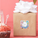 Search for mermaid and seahorse stickers Under the sea