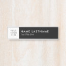 Recherche de bureau plaques de porte Minimaliste