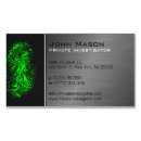 Search for fingerprint business cards Private
