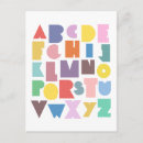 Search for cute alphabet postcards Fun