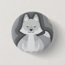 Search for white wolf buttons Animal