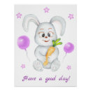 Recherche de lapin mignon posters Rustique