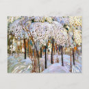 Search for winter trees horizontal postcards Canada