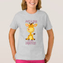 Search for giraffe girls tshirts Wildlife