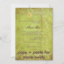 Search for grunge green invitations Damask