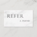 Search for spa referral cards Salon stylist spa