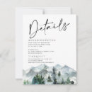 Search for tree 4x5 wedding invitations Watercolor