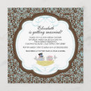 Search for bird bridal shower invitations Blue