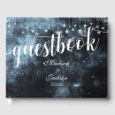 Search for stars wedding guest books Watercolor