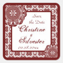 Search for white damask save stickers Vintage