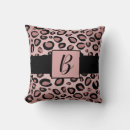 Search for pink leopard print pillows Fashion