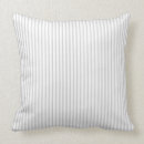 Search for grey and white stripe pillows Rustic