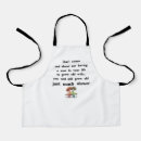 Search for young aprons Aging