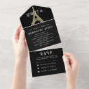 Recherche de france invitations Noir et blanc