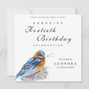 Recherche de bluebird invitations Aquarelle