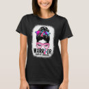 Search for blue and pink ribbon tshirts Warrior