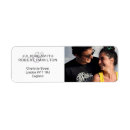 Search for photo return address labels weddings Engagement