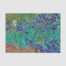 Search for van gogh tissue paper Irises