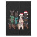 Search for christmas dog tablecloths Xmas