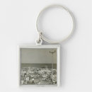 Search for crowded keychains Black and white