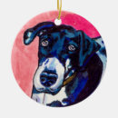 Search for great dane ornaments Black
