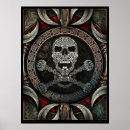 Search for pirate designs posters Skull and crossbones
