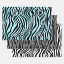 Recherche de zebra papier cadeau Blanc