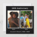 Search for black and white anniversary cards Simple