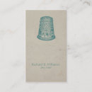 Search for thimble business cards Vintage